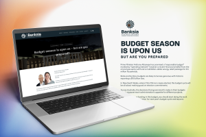 Budget season mockup